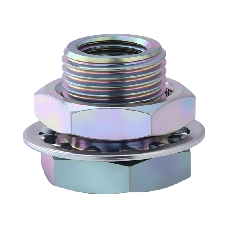 Eco-Friendly Yellow Zinc Bulkhead Fittings — Bulkhead fittings OEM / ODM